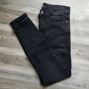 Highwaisted black jeans